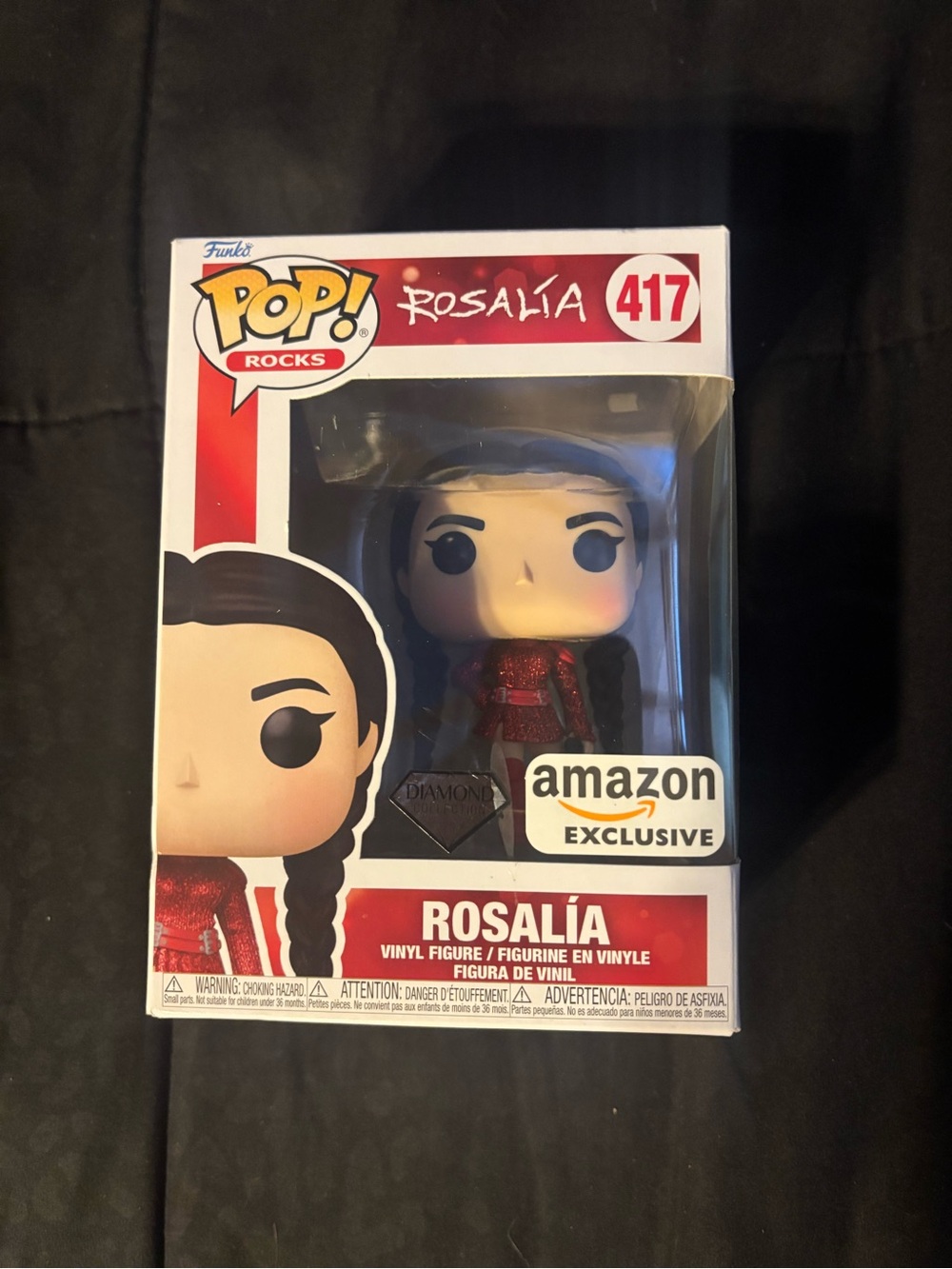 Funko Rosalía Vinyl Figure in Red and Black